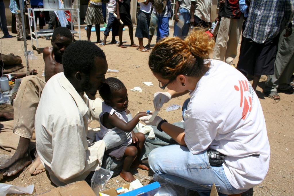international humanitarian organization Médecins Sans Frontières (MSF) 